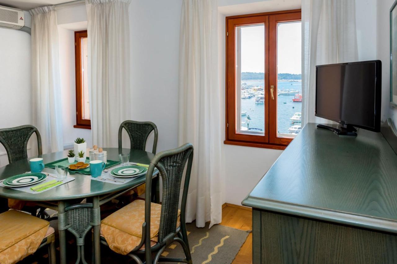 Clorinda Sea View Free Parking Apartment Rovinj Bagian luar foto